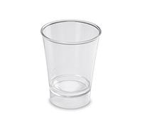 GUILLIN - moulipack ver6cc Cartone di 360 verrine Rotonda 6 cl, Plastica, Trasparente, 5 x 5 x 6,5 cm
