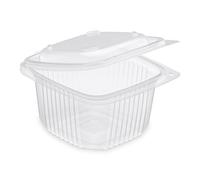 GUILLIN - ONDIPACK Sacchetto da 50 Scatole 375cc Microonde con Coperchio Cerniera, 12,3 x 11,4 x 7,1 cm, Traslucido