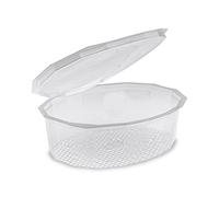 GUILLIN, Scatola con Coperchio con Cerniera Interna, Plastica, Traslucido, Boîte 2000cc - 24 x 19 x 6,5 cm