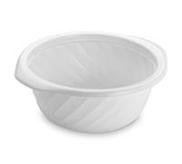 GUILLIN - servipack bol400 Pack di 6 Sacchetti di 100 Ciotola 400 CC per Preparazioni Calde o Fredde, Plastica, Bianco, 14.4 x 13 x 5.3 cm