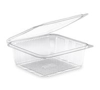 GUILLIN x500gc Cartone Scatola Fredda a Coperchio Cerniera antiappannamento rientrante, Plastica, Trasparente, 13,5 x 12,5 x 5 cm
