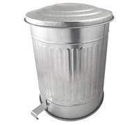 GUILLOUARD Pattumiera a Pedale 40L, 48, Acciaio