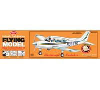 Guillow's Aereo Balsa Beechcraft Musketeer tagliato al laser Scala: 1/20