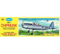 Guillow's Aereo Balsa D.H. Chipmunk tagliato al laser Scala 1:24