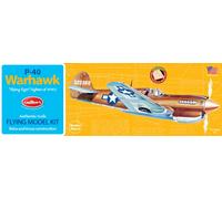 Guillow's Aereo Balsa P-40 Warhawk tagliato al laser Scala 1:30