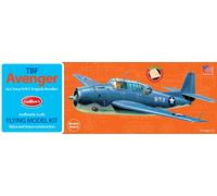 Guillow's Aereo Balsa TBF Avenger tagliato al laser Scala 1:30