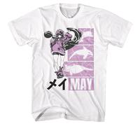 Guilty Gear - Maggio Con Mare Friends - Bianco Manica Corta T-Shirt