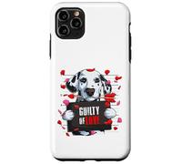 Guilty of Love - Divertente cane dalmata di San Valentino Custodia per iPhone 11 Pro Max