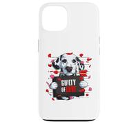 Guilty of Love - Divertente cane dalmata di San Valentino Custodia per iPhone 13