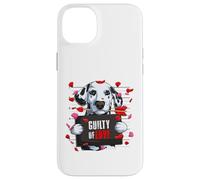 Guilty of Love - Divertente cane dalmata di San Valentino Custodia per iPhone 14 Plus