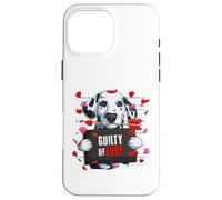 Guilty of Love - Divertente cane dalmata di San Valentino Custodia per iPhone 16 Pro Max