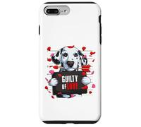 Guilty of Love - Divertente cane dalmata di San Valentino Custodia per iPhone 7 Plus/8 Plus