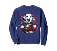 Guilty of Love - Divertente Cane Dalmata di San Valentino Felpa