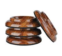 Guindxan 4 pedali verticali per pianoforte, in palissandro, per pavimenti in legno duro (acrilico)