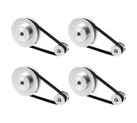 Guindxan 4X 2Gt ruota sincrona 1:3 trasmissione puleggia modello cinghia meccanica per stampante 3D - 200X8X8mm