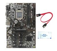Guindxan B250 BTC Mining Scheda Madre 12 PCI-E Slot per Schede Grafiche LGA1151 DDR4 DIMM RAM SATA3.0 con Grasso Termico+ SATA
