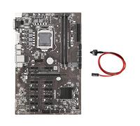 Guindxan B250B ETH Mining Scheda Madre+ Interruttore LGA1151 DDR4 12XGraphics Slot per Schede MSATA SATA3.0 USB3.0 per BTC Mining