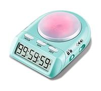 Guindxan digitale da cucina con conto alla rovescia di 100 ore per insegnanti, display LCD a 45° e blocco di sicurezza, gestione del tempo