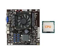Guindxan Scheda madre B75 ETH Mining CPU+Ventola 8 USB3.0 a PCIE X1 Supporto DDR3L SODIMM RAM MSATA BTC Scheda madre