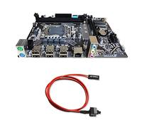 Guindxan X79 Scheda madre da gioco per PC con cavo interruttore LGA1356 2XDDR3 ECC REG Slot di memoria M.2 NVME SATA3.0 Set scheda madre