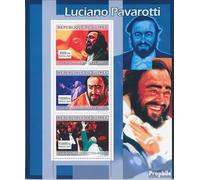 Guinea 4911-4913 Minifoglio (Completa. Edizione) MNH ** MNH 2007 Luciano Pavarotti (Francobolli per i Collezionisti) Gatti/Grandi felini (Leoni/tigri/Leopardi...)