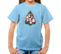 Guinea Maiale Albero di Natale - T-Shirt - Suini Carino Love Animale Domestico
