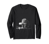 Guinea Pig Bere Birra Meme Divertente Maglia a Manica