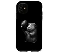 Guinea Pig Football americano Sport Amante degli animali domestici Custodia per iPhone 11