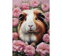 Guinea Pig Gift: 108 Lined Page Notebook, Journal, Diary, Keepsake, Family Pet For Kids, Nature, 6x9 Inches