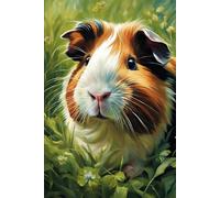 Guinea Pig Gifts: 108 Lined Page Notebook, Journal, Diary, Keepsake, Family Pet For Kids, Nature, 6x9 Inches