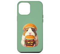 Guinea Pig Hamburger Double Cheeseburger Fast Food Hat Custodia per iPhone 12 Pro Max