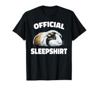 Guinea Pig Official Sleepshirt Animal Guinea Pigs Pigiama Maglietta