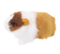 Guinea Pig Purned Animals 4,7x2,4x2,8 pollici carini giocattoli morbidi di cavia per bambini Peli di peluche realistiche decorazioni giocattoli per criceto in finta pelliccia per ragazzi Prodotti per