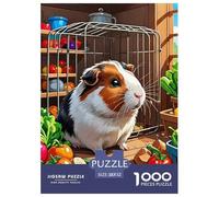 Guinea Pig, Puzzle Da 1000 Pezzi, Esperienza Artistica Che Trasforma Il Risultato Finale in Un Elegante Capolavoro Murale, Decorazione Raffinata Per Abbellire Gli Spazi Interni, Adatto A Partire Dai 1