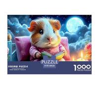 Guinea Pig ReadingUltimate Challenge Jigsaw Puzzles for Adults Conquer The 1000-Piece (Advanced) Impossible, Hard, And Difficult Challenging Puzzle Educational Games - This Is The Pinnacle Gift Jigsa