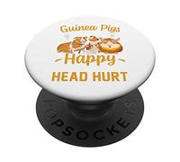 Guinea Pigs Make Me Happy Humans Make My Head Hurt PopSockets PopGrip Adesivo