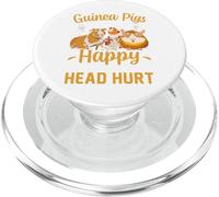Guinea Pigs Make Me Happy Humans Make My Head Hurt PopSockets PopGrip per MagSafe