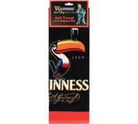 Guinness Asciugamano da golf Toucan con clip per appenderlo