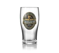Guinness, bicchiere da pinta, design con etichetta Guinness Ireland