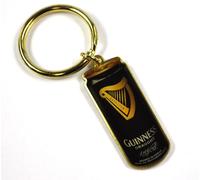 Guinness Birra USA Catena Chiave Lattina Con Arpa Logo