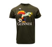 Guinness Bottle Green Football Toucan T-Shirt