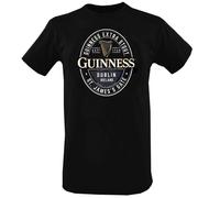 Guinness Extra Stout Stamp Black T-Shirt