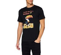 Guinness G1296 T-Shirt, Black, S Uomo