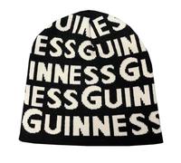 Guinness G6286 - Berretto nero e crema, taglia unica