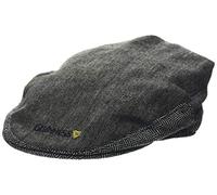 Guinness Gry Guin-Berretto Piatto in Tweed Basco Scozzese, Grigio (Grigio), L Uomo