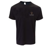 Guinness Harp Black Short Sleeve T-Shirt