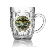 Guinness Ireland Collection - Boccale da pinta con distintivo in metallo