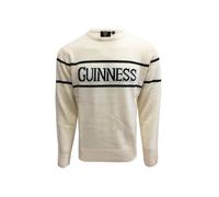 Guinness Manica Lunga Girocollo Uomo Felpa Bianco Large