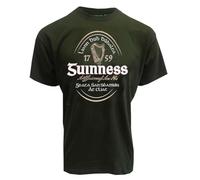Guinness T-shirt Irish Label Verde Bottiglia, Verde bottiglia, 3XL