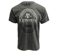 Guinness -T-Shirt Uomo Grigio (Grey Grey) Large